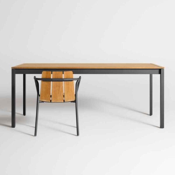 Hold Tight 76" Outdoor Dining Table - Image 3